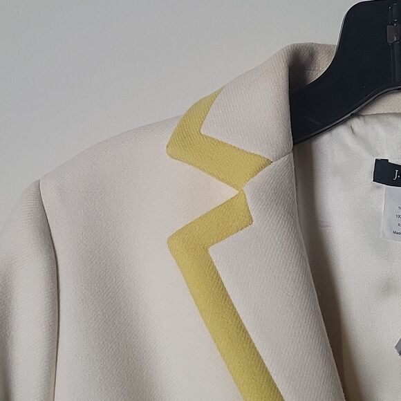NWT J Crew Lexington 2 Riding Wool Jacket Blazer Creme Academia Prep Equestrian - Picture 10 of 16